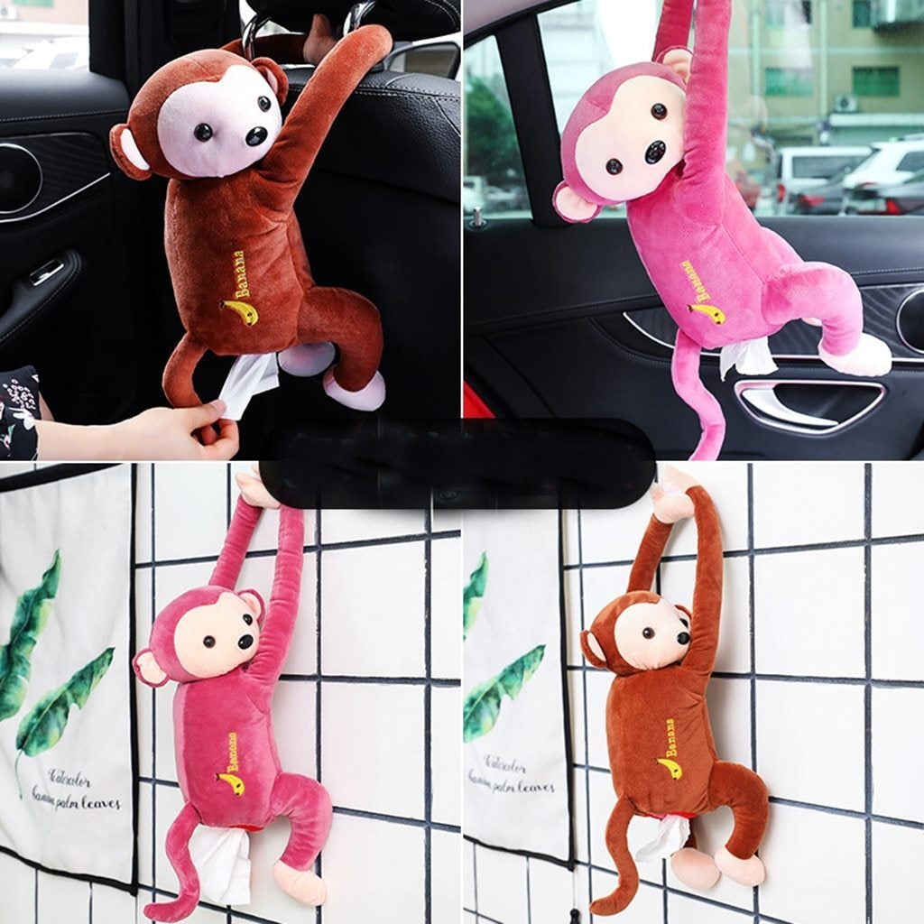 Hanging Monkey Tissue Holder